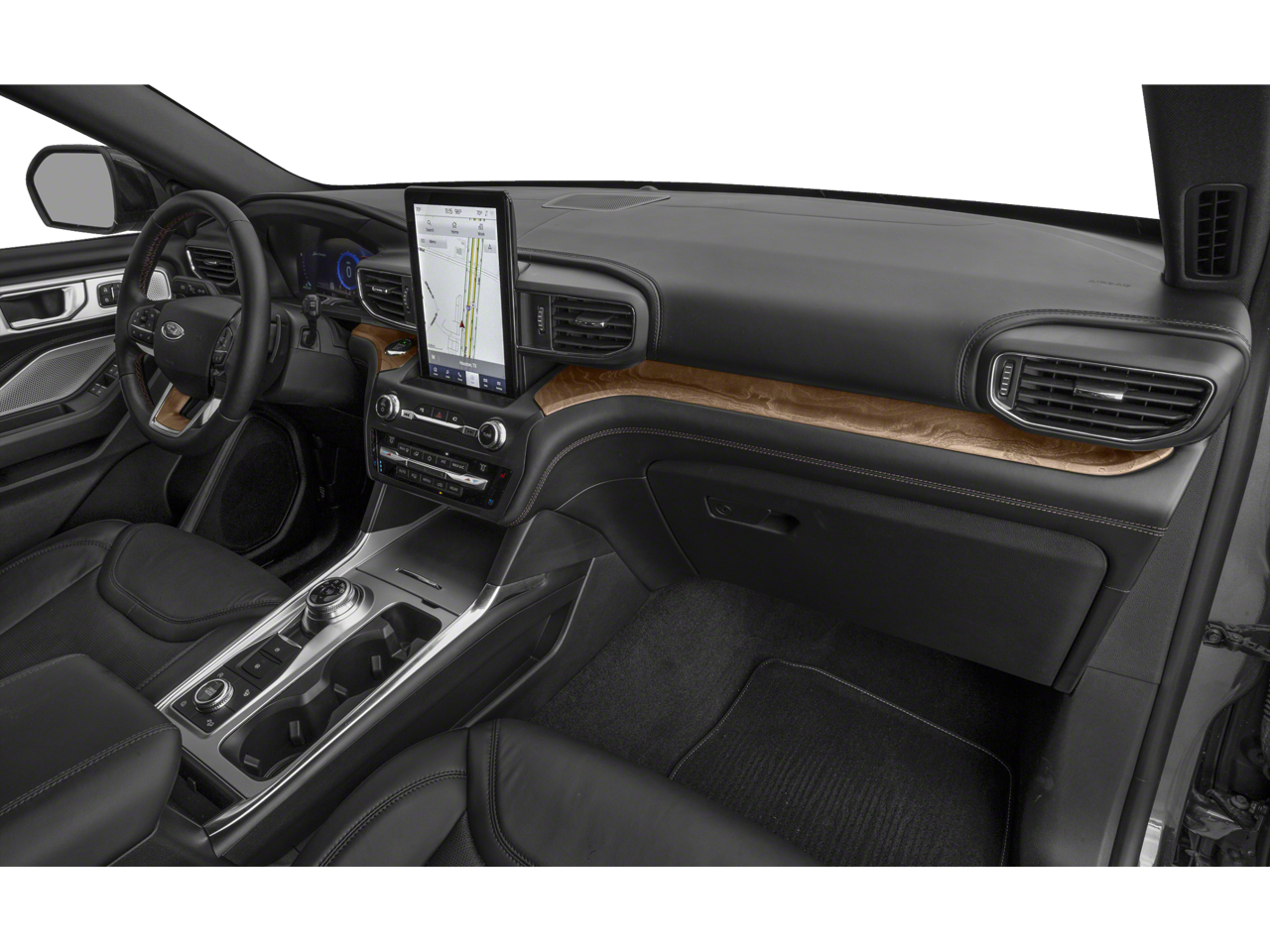 2022 Ford Explorer Platinum 4WD | Pano, Tech, bucket seats