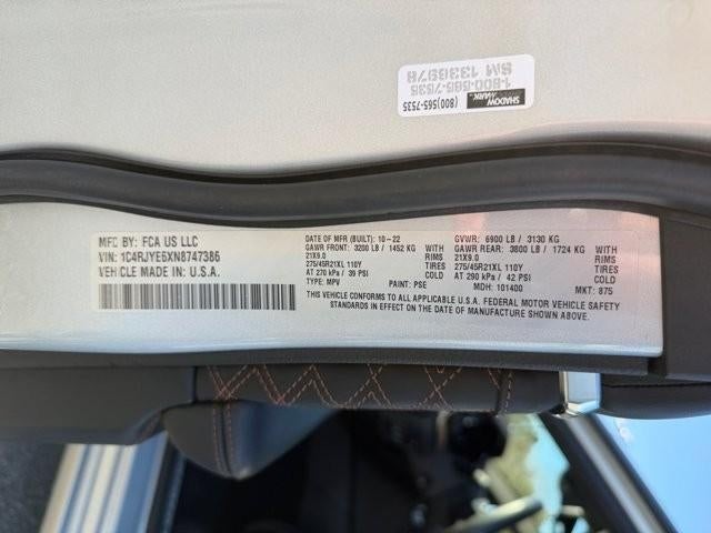 2022 Jeep Grand Cherokee 4xe Summit Reserve 4x4