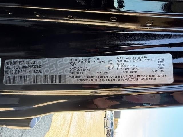 2023 Jeep Gladiator Rubicon 4x4