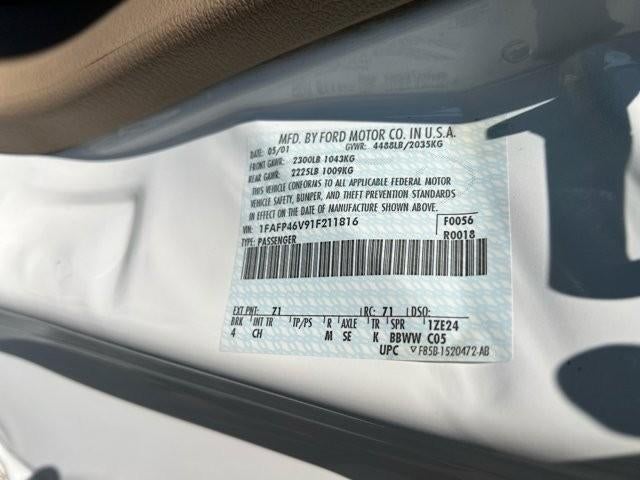 2001 Ford Mustang SVT Cobra