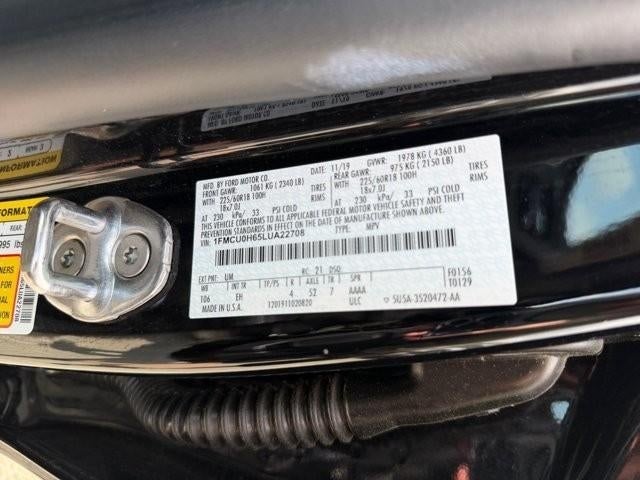 2020 Ford Escape SEL FWD
