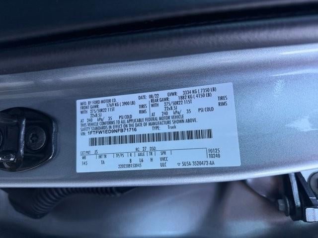 2022 Ford F-150 XL 4WD SuperCrew 5.5' Box