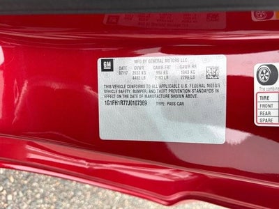 2018 Chevrolet Camaro 2dr Coupe 2SS