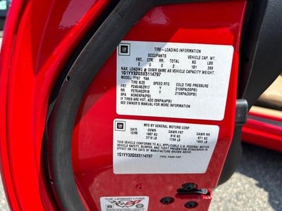 1999 Chevrolet Corvette 2dr Convertible