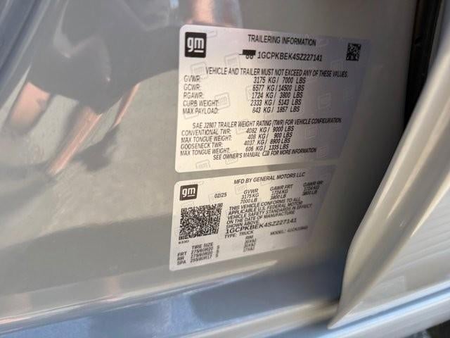 2025 Chevrolet Silverado 1500 Crew Cab Short Box 4-Wheel Drive Custom