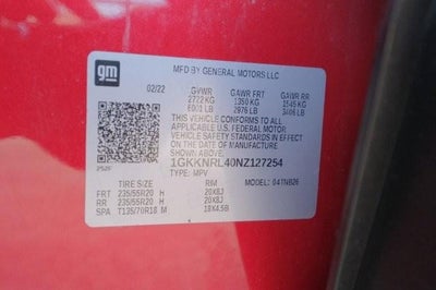 2022 GMC Acadia AWD SLE