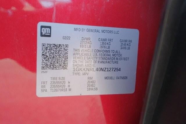 2022 GMC Acadia AWD SLE