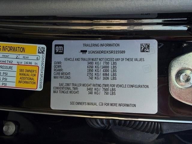 2025 Chevrolet Suburban 4WD Z71