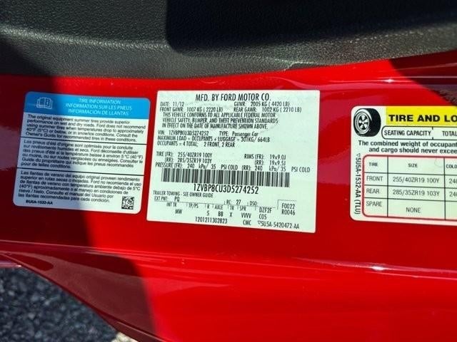 2013 Ford Mustang 2dr Cpe Boss 302