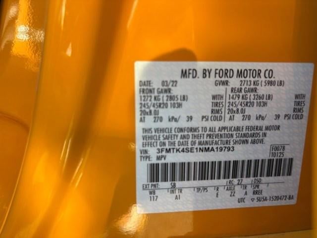 2022 Ford Mustang Mach-E GT AWD