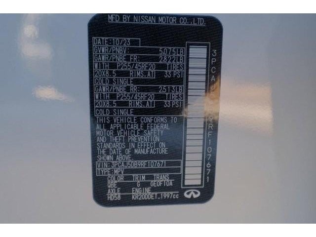 2024 INFINITI QX50 AUTOGRAPH AWD