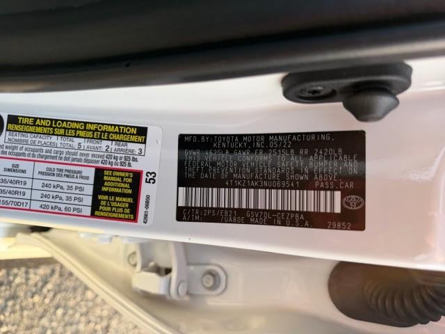 2022 Toyota Camry TRD V6 Auto (Natl)