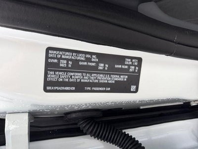 2024 Lucid Air Pure RWD