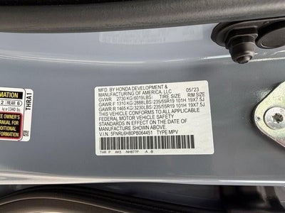 2023 Honda Odyssey Touring Auto