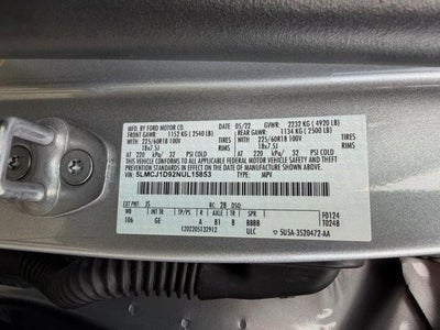 2022 Lincoln Corsair Standard AWD