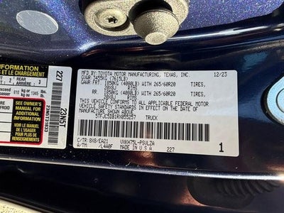 2024 Toyota Tundra 4WD 4WD Limited Hybrid CrewMax 5.5' Bed (Natl)