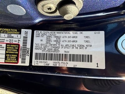 2024 Toyota Tundra 4WD 4WD Limited Hybrid CrewMax 5.5' Bed (Natl)