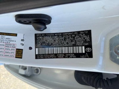 2012 Toyota Prius 5dr HB Four (Natl)