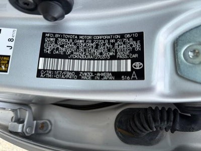 2010 Toyota Prius 5dr HB II (Natl)