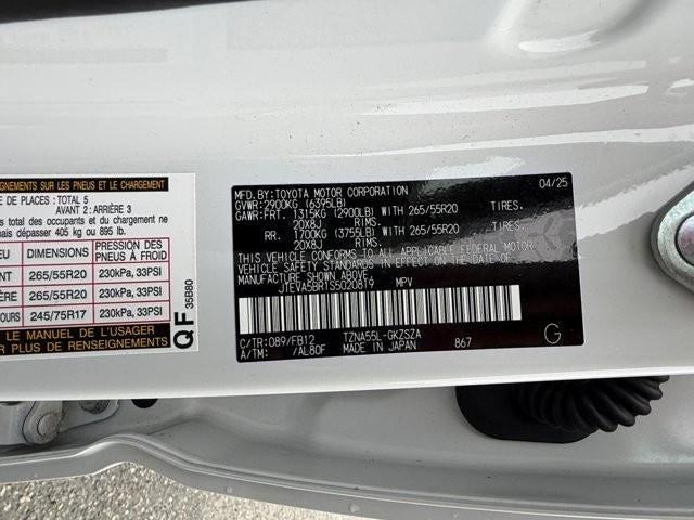 2025 Toyota 4Runner TRD Sport 4WD (Natl)