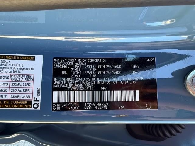 2025 Toyota 4Runner TRD Sport 4WD (Natl)