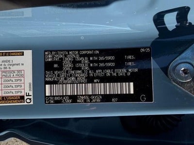 2025 Toyota 4Runner Hybrid Limited 4WD (Natl)