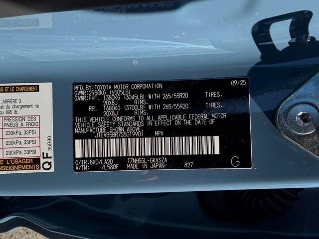 2025 Toyota 4Runner Hybrid Limited 4WD (Natl)