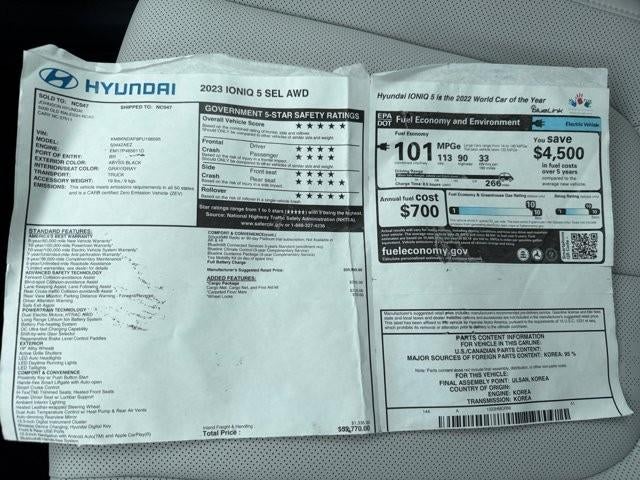 2023 Hyundai IONIQ 5 SEL AWD
