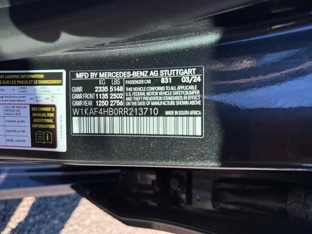 2024 Mercedes-Benz C-Class C 300 4MATIC® Sedan