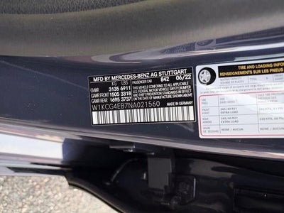 2022 Mercedes-Benz EQS EQS 580 4MATIC® Sedan