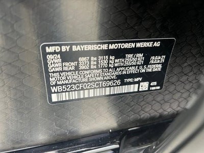 2025 BMW iX Sports Activity Vehicle