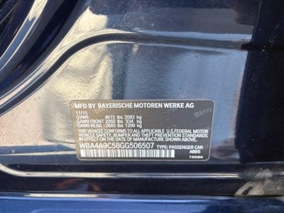 2016 BMW 428i Sedan