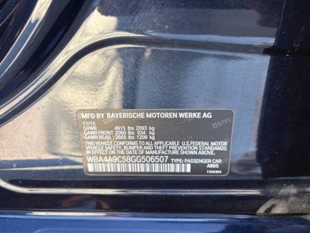2016 BMW 428i Sedan