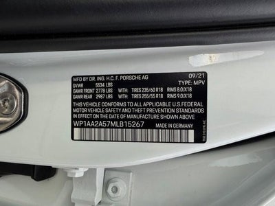 2021 Porsche Macan AWD