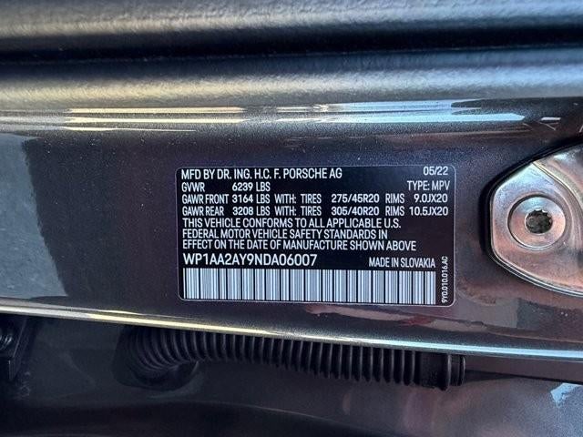 2022 Porsche Cayenne AWD