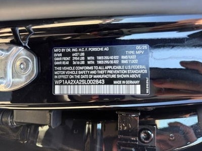 2025 Porsche Macan Electric 4 AWD