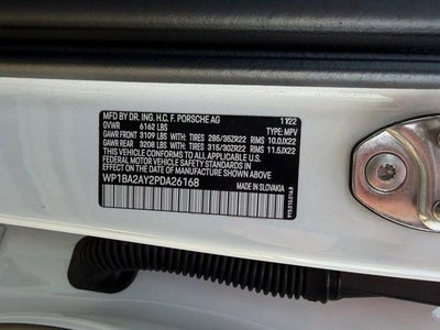 2023 Porsche Cayenne Platinum Edition Coupe AWD