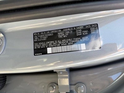 2024 Volvo XC90 Recharge Plug-In Hybrid T8 eAWD PHEV Ultimate Bright Theme 7P