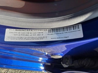 2021 Maserati Ghibli S Q4 3.0L