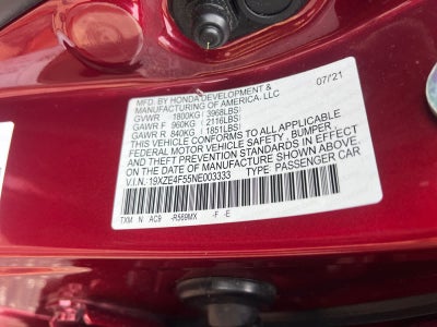 2022 Honda Insight EX CVT