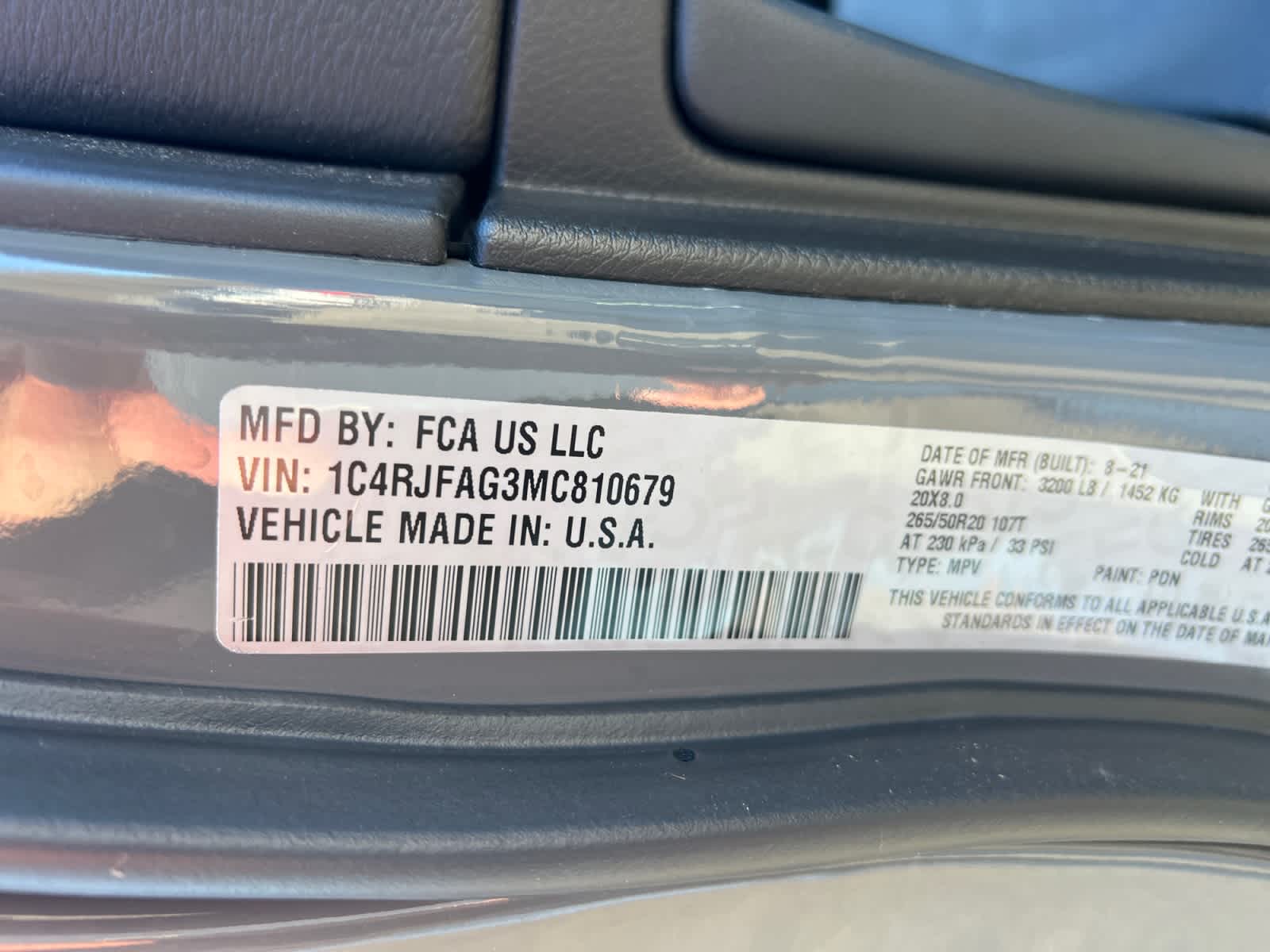 2021 Jeep Grand Cherokee Laredo X 4x4