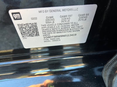 2022 Cadillac CT5 4dr Sdn Premium Luxury