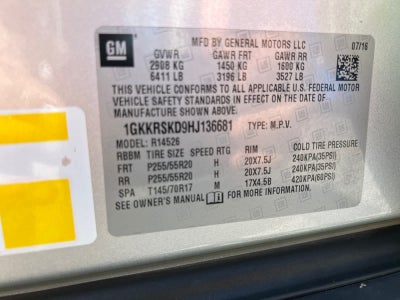 2017 GMC Acadia Limited FWD Limited