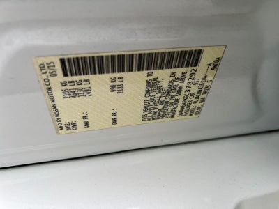 2016 Nissan Maxima 4dr Sdn 3.5 Platinum