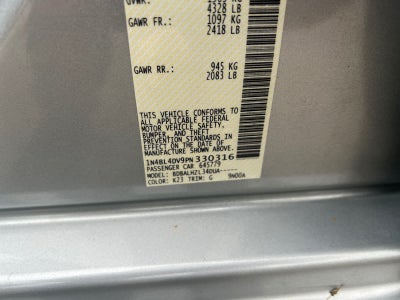 2023 Nissan Altima SV