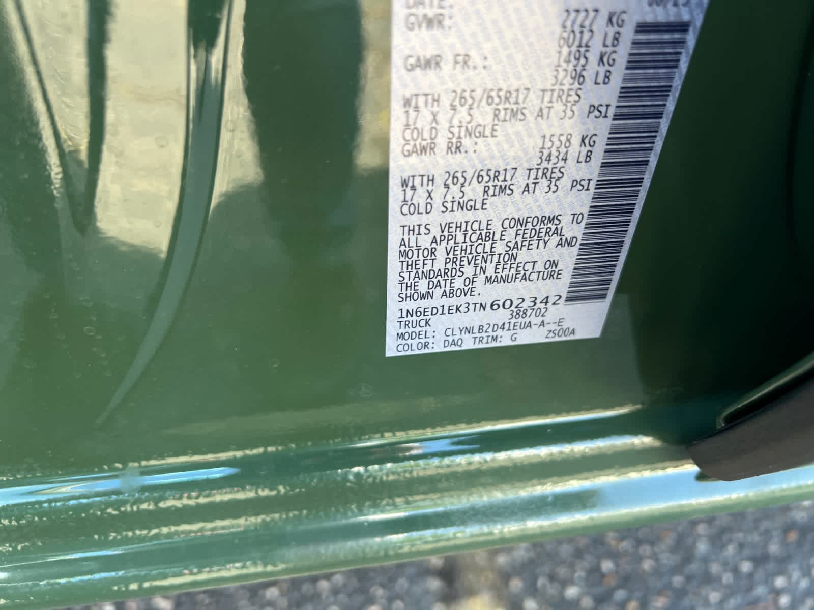 2026 Nissan Frontier Crew Cab SV