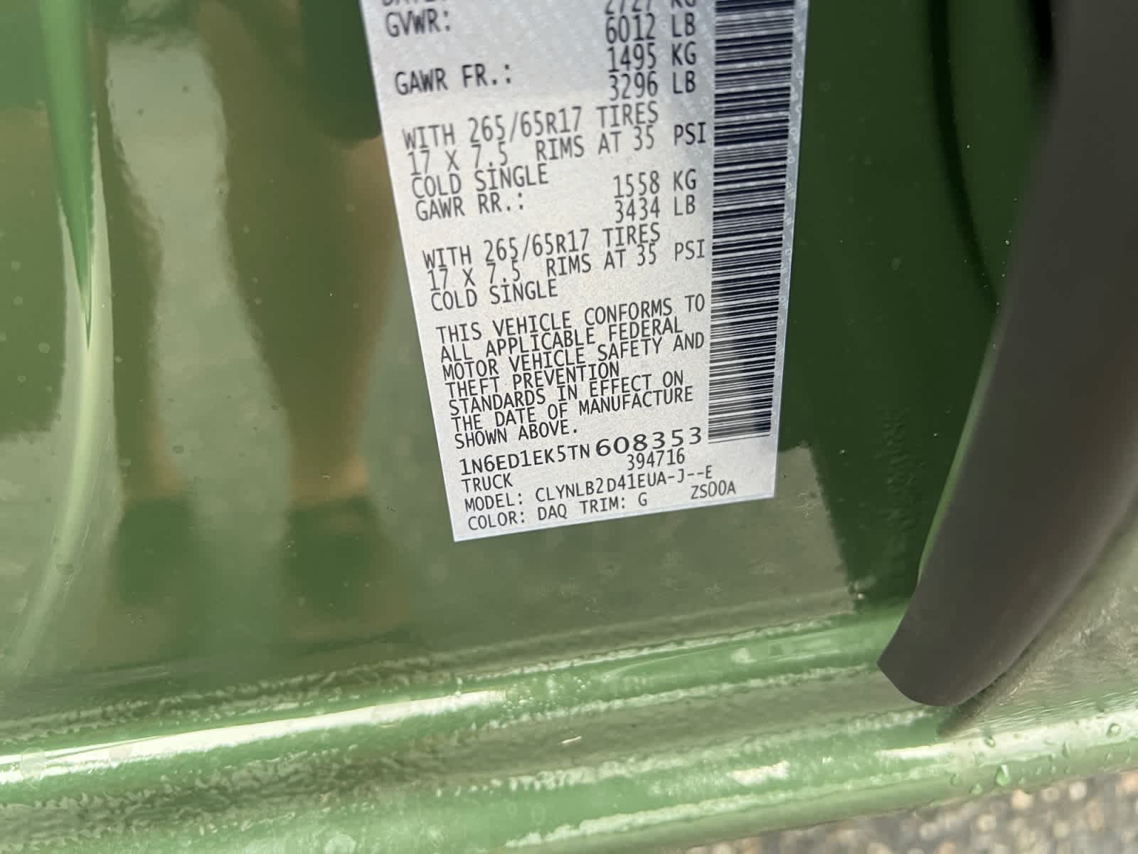 2026 Nissan Frontier Crew Cab SV