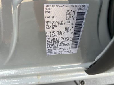 2025 Nissan Frontier Crew Cab PRO-4X®