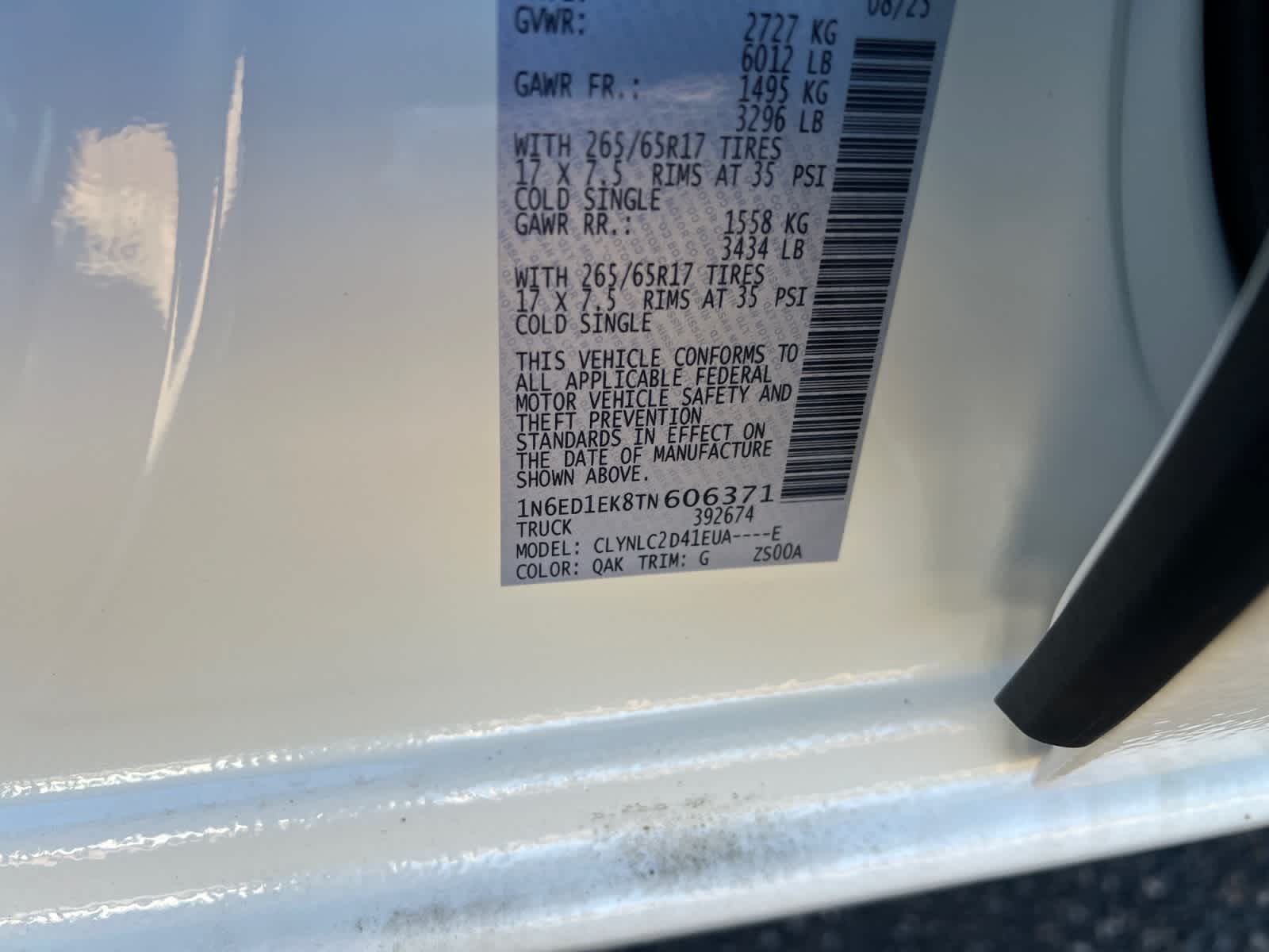 2026 Nissan Frontier Crew Cab SV