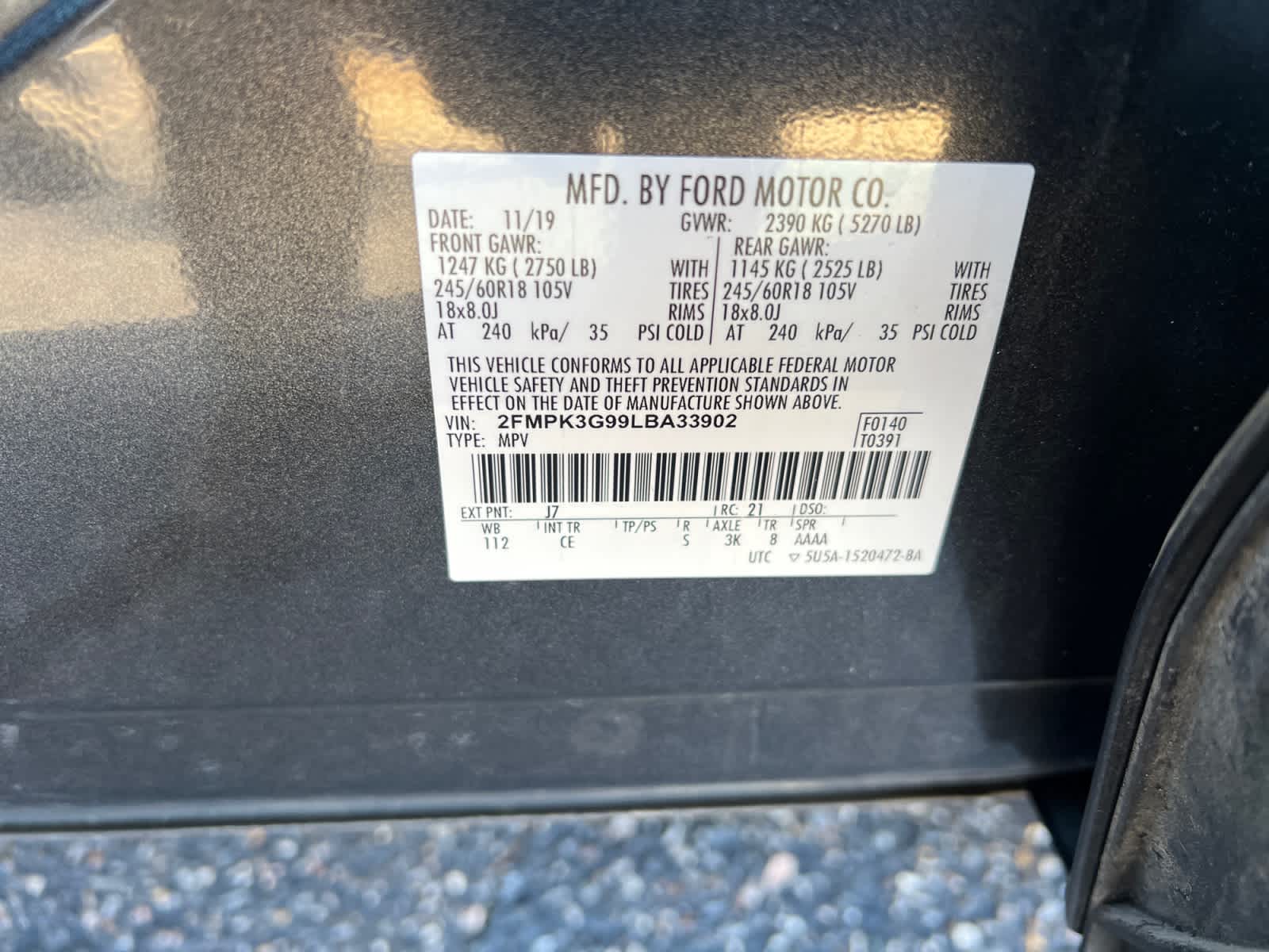 2020 Ford Edge SE FWD